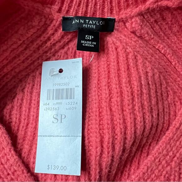 Ann Taylor Sweater V Neck Dress Women’s Small NEW - Picture 3 of 9